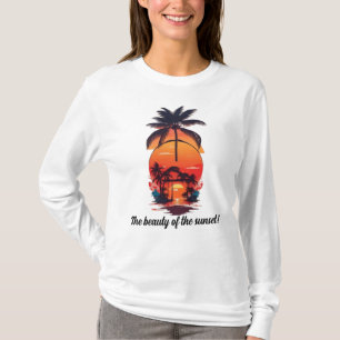 Camiseta A beleza do pôr do sol!