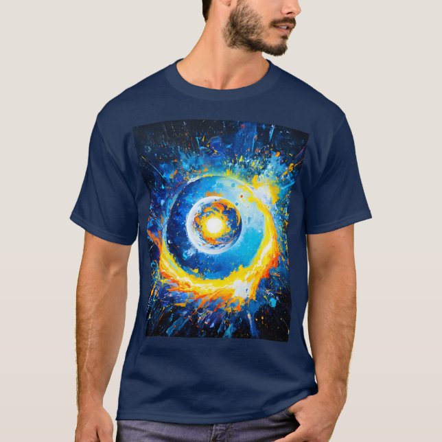 Camiseta a beleza do universo (Frente)