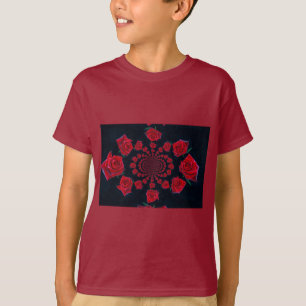Camiseta A Beleza dos Rosas: Fantasia Floral