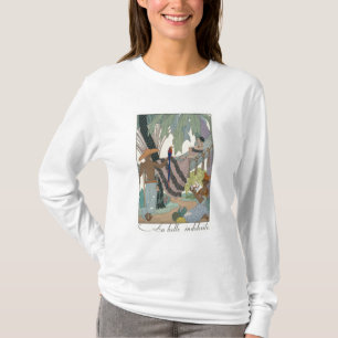 Camiseta A beleza inativa (impressão do pochoir)