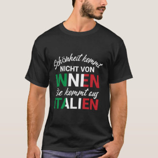 Camiseta A Beleza Não Vem Da Dentro Ela Vem Dela