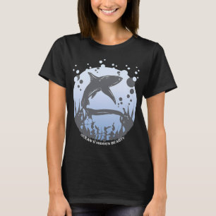 Camiseta A Beleza Oculta do Oceano - Tubarão