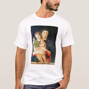 Camiseta A bênção do Virgin e da criança, 1460-70