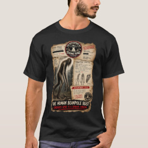 Camiseta A Besta Human Beanpole — Criatura Críptida