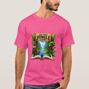 Camiseta A Bíblia de Férias VBS 2024 do Excelente Jungle Jo