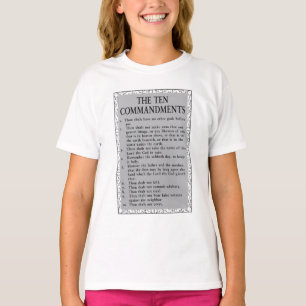 Camiseta A Bíblia dos Dez Mandamentos