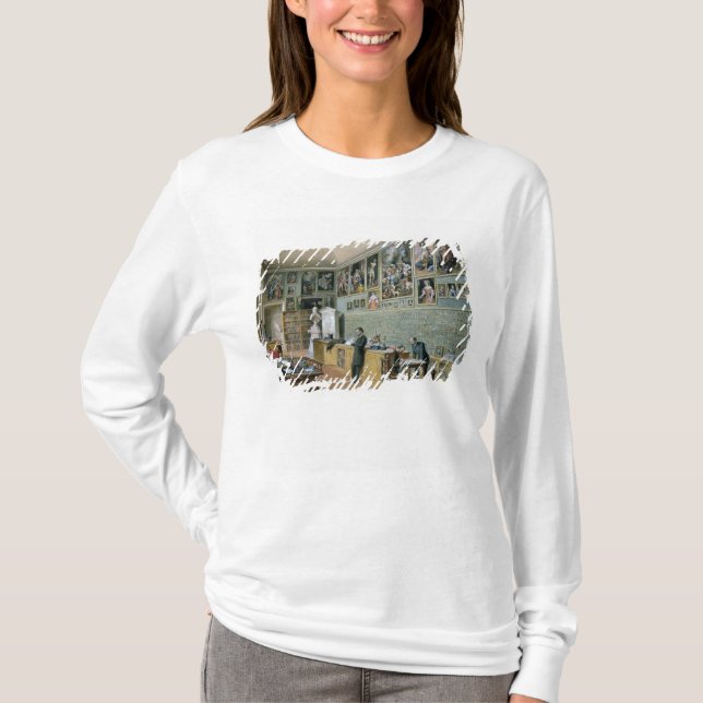 Camiseta A biblioteca (Frente)