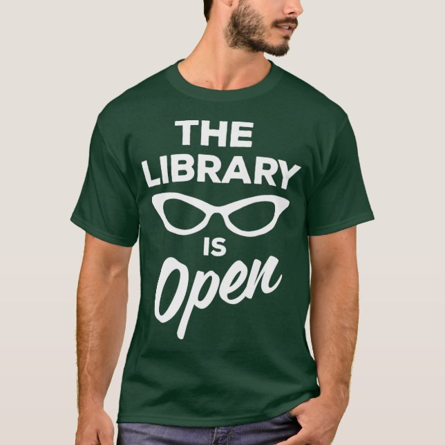 Camiseta A Biblioteca é Open Drag Queen Premium (Frente)
