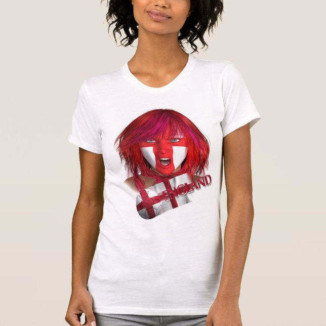 Camiseta A bola, a menina e a bandeira (Frente)