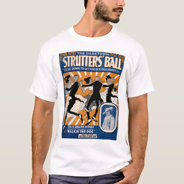 Camiseta A bola de Darktown Strutter (Frente)