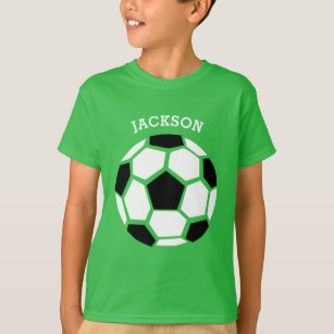 Camiseta A bola de futebol bonito personalizada caçoa