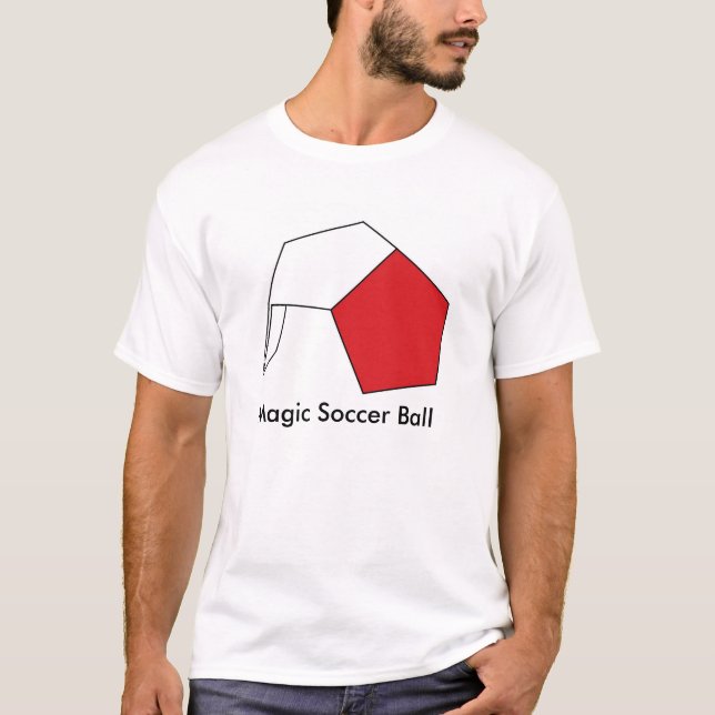 Camiseta A Bola de Futebol da Magia (Frente)