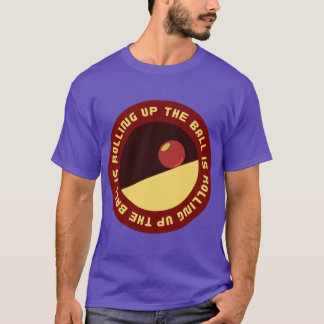 Camiseta A Bola Está Rolando Em Uma Odisséia de Sonhos