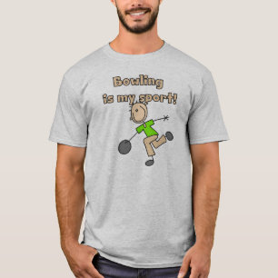 Camiseta A boliche é meu esporte