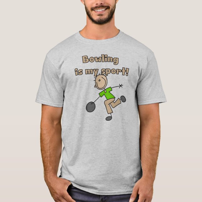 Camiseta A boliche é meu esporte (Frente)