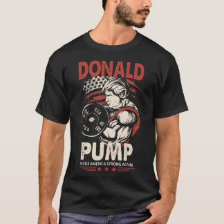 Camiseta a bomba de Donald faz a América outra vez o gym