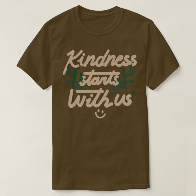 Camiseta A bondade começa conosco por Tobe Fonseca (Frente do Design)