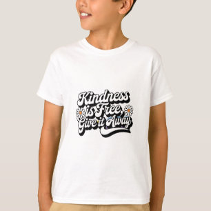 Camiseta "A bondade é livre, dá-lhe saída"