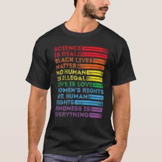 Camiseta A bondade é TUDO O que a ciência é o amor real é o