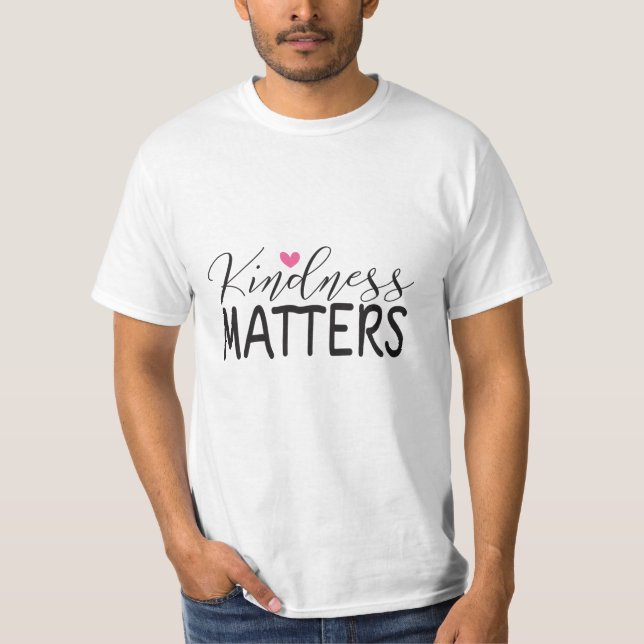 Camiseta A bondade importa (Frente)