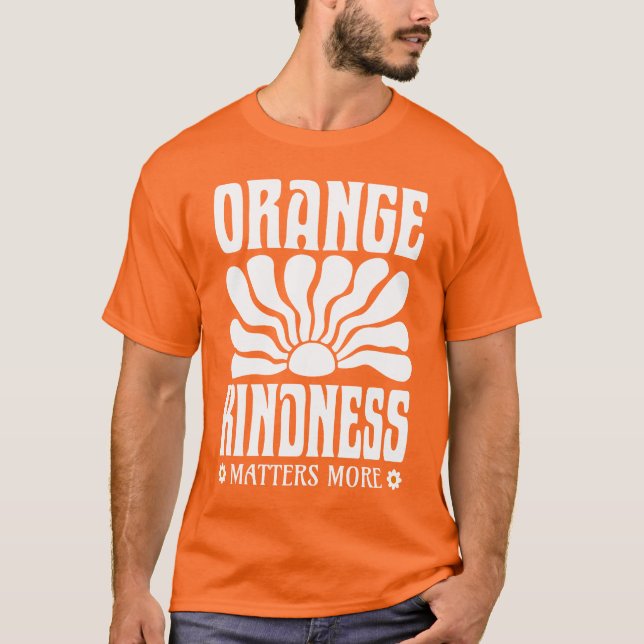 Camiseta A bondade laranja é importante (Frente)
