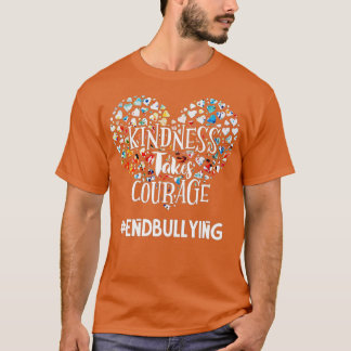 Camiseta A bondade leva coragem - Sensibilização Anti-Bully