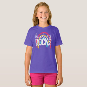 Camiseta A bondade Rocks Rainbow Girls''