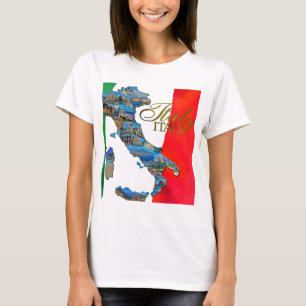 Camiseta A "bota italiana "