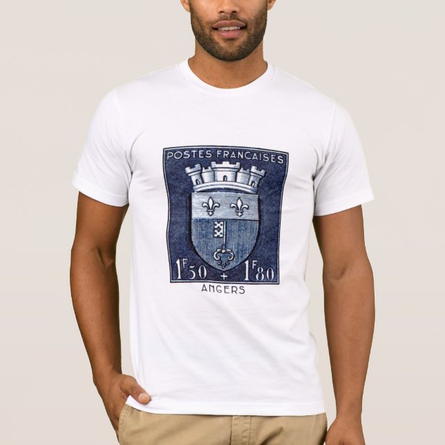 Camiseta A brasão, irrita France (Frente)