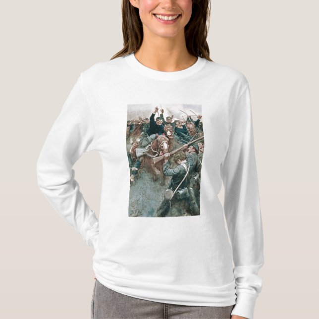 Camiseta A brigada de Jackson que está como uma parede de (Frente)