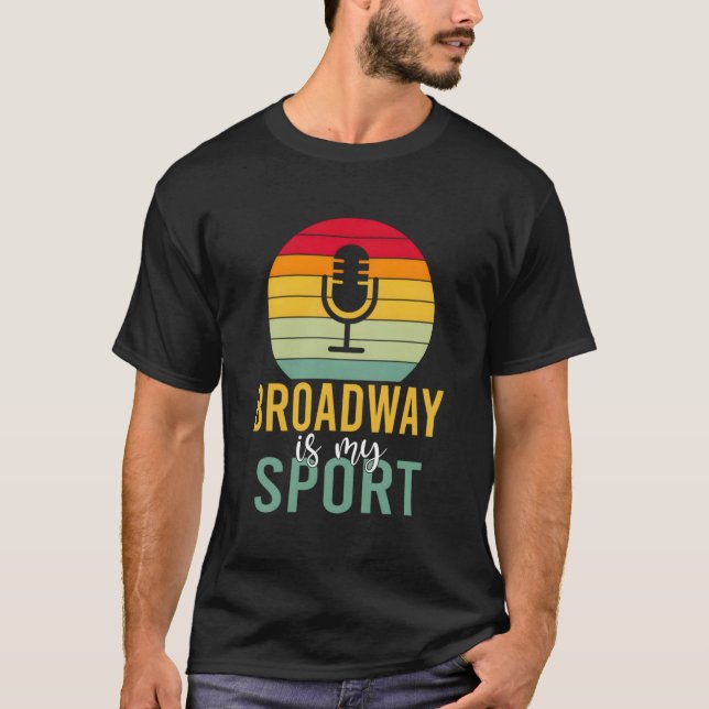 Camiseta A Broadway É A Minha Broadway Esporte (Frente)