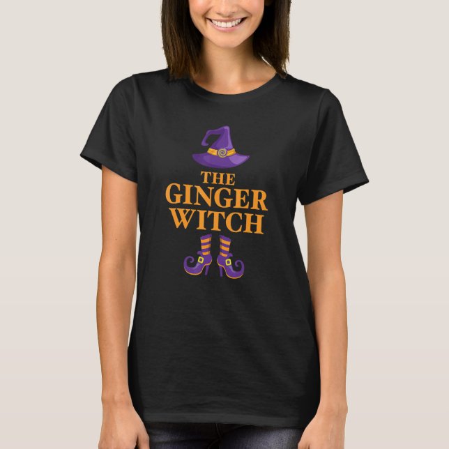 Camiseta A Bruxa Ginger (Frente)