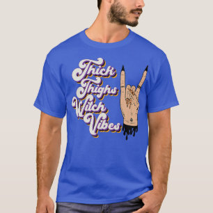 Camiseta A bruxa grossa vibes assusta a mão do dia das brux