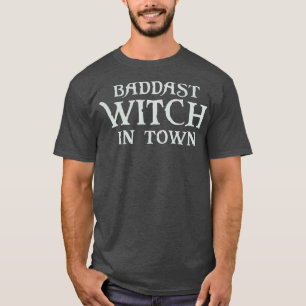 Camiseta A Bruxa Mais Vergonha Da Cidade Deu Halloween 1
