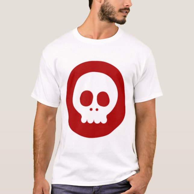 Camiseta A cabeça de morte (Frente)