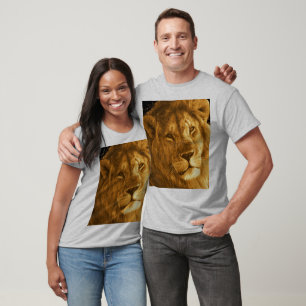Camiseta A cabeça do leão