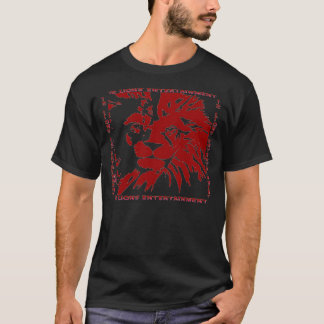 Camiseta A cabeça do leão - vermelho