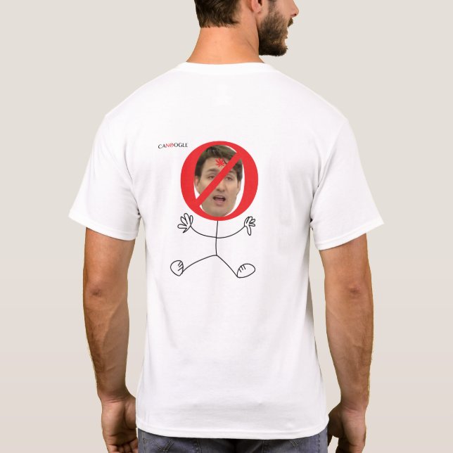 CAMISETA A CABEÇA DO POTE DE CANOOGLE BOBBLE O T-SHIRT (Verso)