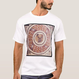 Camiseta A cabeça do tigre, mosaico romano, século IV