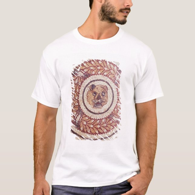 Camiseta A cabeça do tigre, mosaico romano, século IV (Frente)