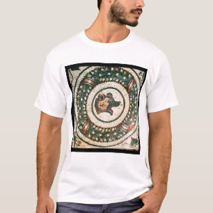 Camiseta A cabeça do urso, mosaico romano, século IV