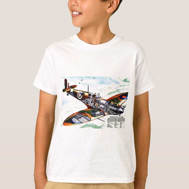 Camiseta A cabeça-quente nova de Grâ Bretanha (Frente)