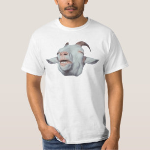 Camiseta A cabra feliz é desvanecida