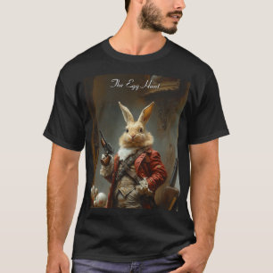 Camiseta A caça ao ovo, caça ao coelho da Páscoa