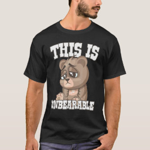 Camiseta A Caça Ao Urso É Insuportável