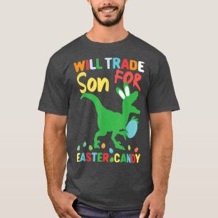 Camiseta A caça aos ovos trará o filho para os dinossauros