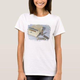 Camiseta A caixa do alabastro e o bronze e a prata selam os