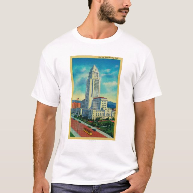 Camiseta A câmara municipal de Los Angeles (Frente)
