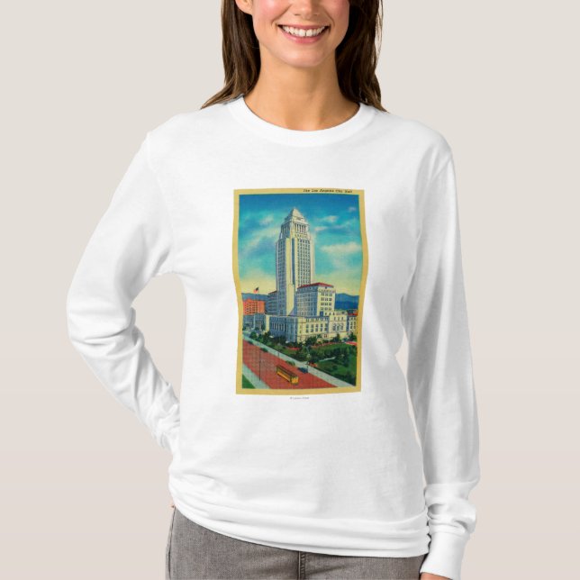 Camiseta A câmara municipal de Los Angeles (Frente)