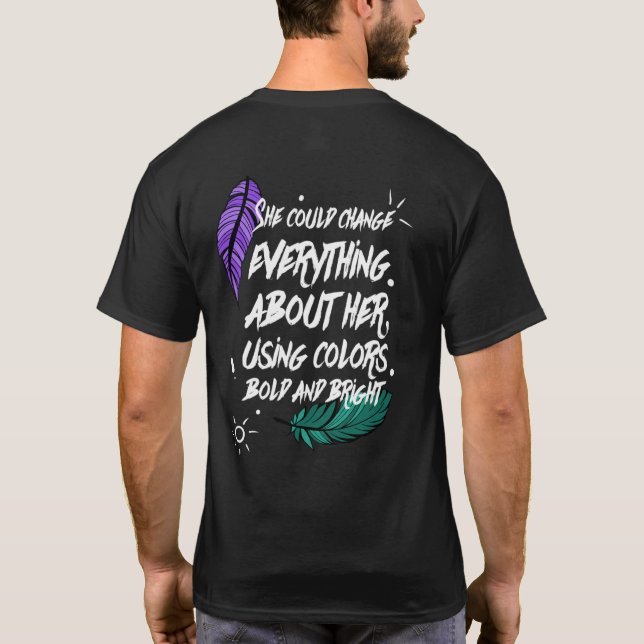 Camiseta A caminhada de Jen (Verso)